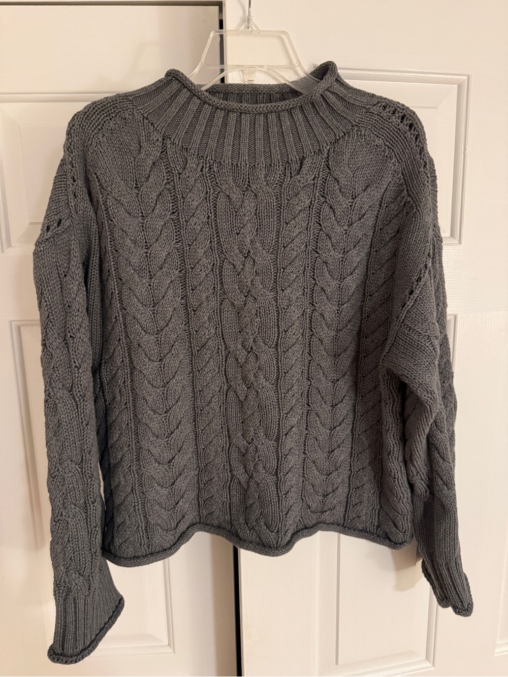 J Crew Cable knit rollneck sweater - NWT Size Medium